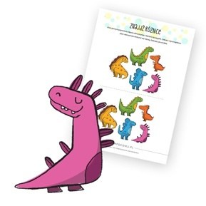 kolorowanki dla dzieci z dinozaurami