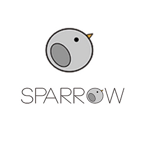 sparrow logo dział